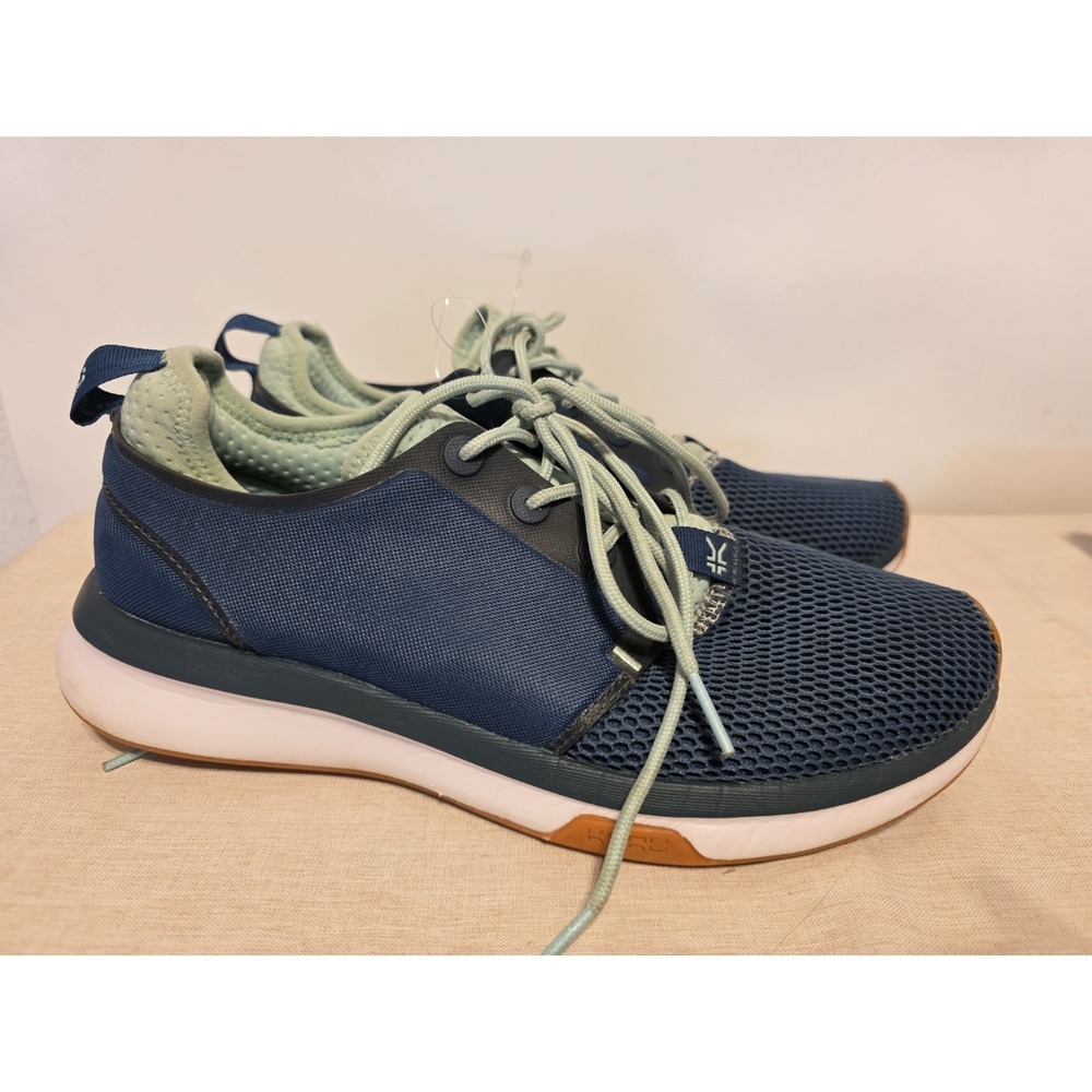 Kuru Atom Womens Size 8.5 Blue Athletic Running Shoes Sneakers